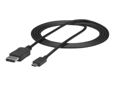 Startech 6ft USB C to DisplayPort Adapter Cable 1.8m DisplayPort USB C Musta