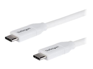 Startech Charge USB-C Cable 100W (USB 2.0) 2m USB-C USB-C Hvid