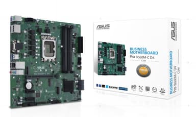 ASUS Pro B660M-C D4-CSM DDR4 LGA 1700 micro ATX Moderkort