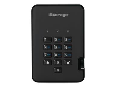 Istorage Diskashur2 SSD 256-BIT 1TB USB Type-A Svart