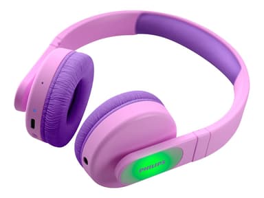 Philips K4206 Kids Wireless USB Type-C Lyserød