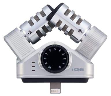 Zoom iQ6 Stereomikrofon för iPhone/iPad