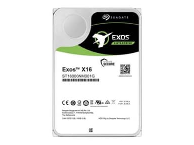 Seagate Technology Exos X16 12tb Sas 3.5 7200rpm Helium 512e 