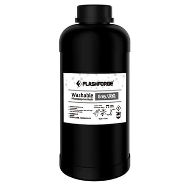 Flashforge Pestävä hartsi, harmaa, 1 l 