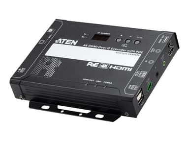 Aten 4K HDMI över IP-mottagare med PoE 