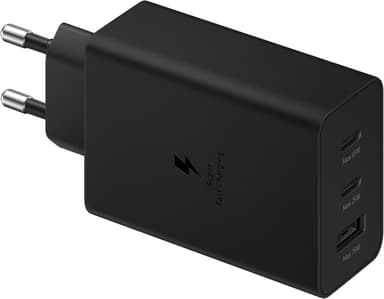Samsung Power Adapter Trio 65w Black Svart