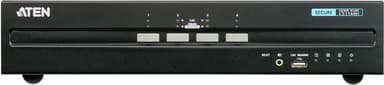 Aten 4-Poorts USB HDMI Dubbelvoudige Weergave Beveiligde KVM Schakelaar (Voldoet aan PSS PP v3.0) 