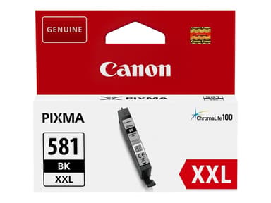 Canon Blæk Sort CLI-581BK XXL – TS6150/8150 