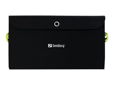 Sandberg Solcellsladdare 21W 2xUSB + USB-C 10000mAh Svart