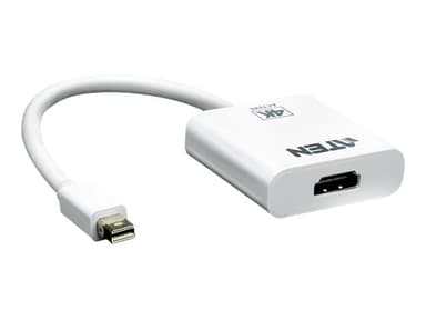 Aten Aktiv Mini DisplayPort till 4K HDMI-adapter Mini DisplayPort HDMI Vit