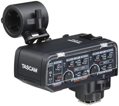 Tascam XLR Mikrofon-adapter till spegellösa Fujifilm-kameror 