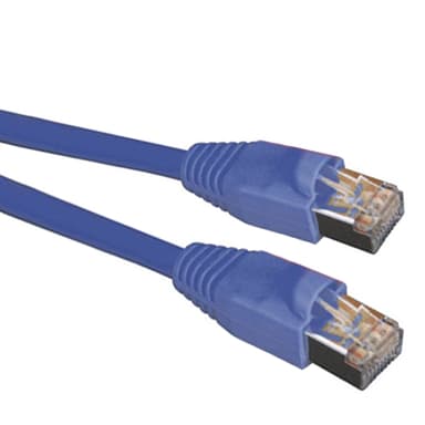 Black Box CAT6A-BL-1M netwerkkabel S/FTP (S-STP) RJ-45 Cat 6A 1m
