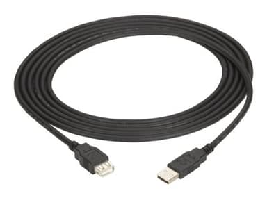 Black Box Blackbox Usb 2.0 Extension Cable Type A-a 3' M-f 0.9m USB A USB A Svart