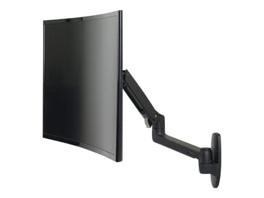 Ergotron Lx Wall Mount Lcd Arm Matte Black 