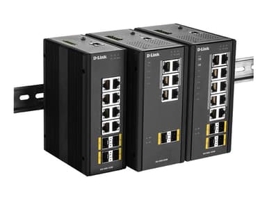 D-Link DIS‑300G‑8PSW Managed L2 Gigabit Ethernet (10/100/1000) Power over Ethernet (PoE) Zwart 