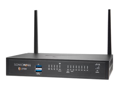 Sonicwall TZ270W firewall (hardware) 2 Gbit/sek. 