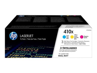 HP Toner Kit (C/M/Y) 410X 5K - CF252XM 