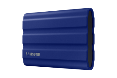 Samsung T7 Shield 1TB Rugged Portable SSD USB-C Sininen