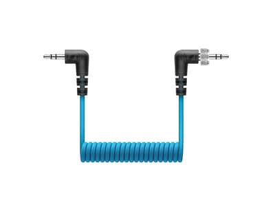 SENNHEISER 3,5 mm TRS – 3,5 mm TRS spiralkabel med låsekontakt 