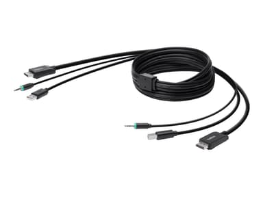 Belkin F1D9019B10T KVM-kabel Sort 3 m 