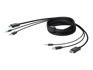 Belkin F1D9019B06T KVM-kabel Sort 1,8 m 