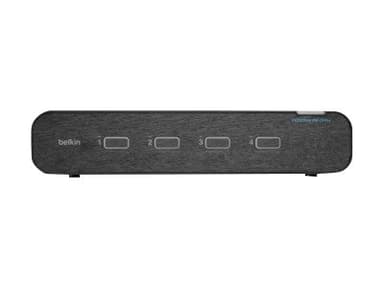 Belkin F1DN204KVM-UNN4 KVM-bryter Rack-montering Sort 