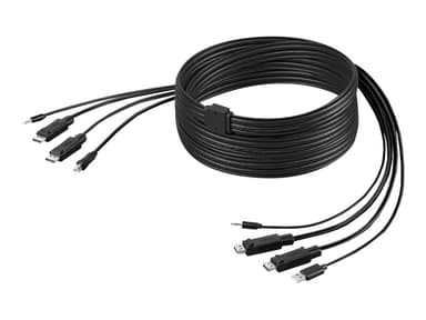 Belkin F1D9020B06T KVM-kablar Svart 1,8 m 