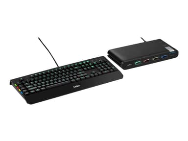 Belkin F1DN104KVM-UNN4 KVM-bryter Sort 