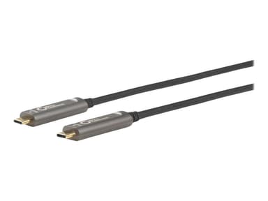 Microconnect Premium Optic Usb-c 15m Provide 5v 900ma To 15m USB C USB C Sort