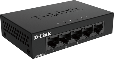 D-Link DGS-105GL 5‑porters Gigabit-svitsj 