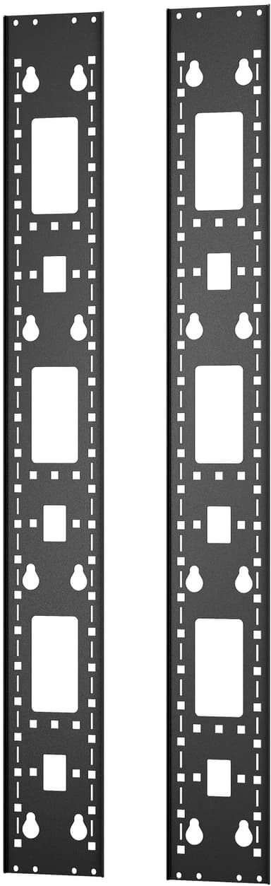APC Easy Rack Vertical Accessory Channel 24U 2-Pack 