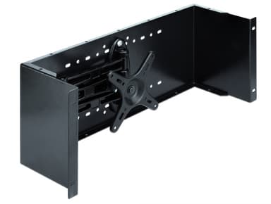 Delock Skärmfäste med arm 19" 4U 
