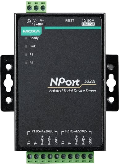 Moxa NPort 5232I terminalservrar RS-422, RS-485