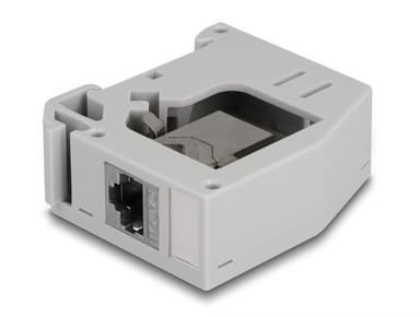 Delock DIN Keystone Adapter CAT6a 