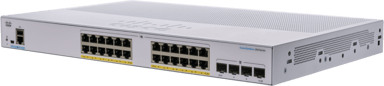Cisco CBS250 24G 4SFP+ PoE 195W Smart Switch 