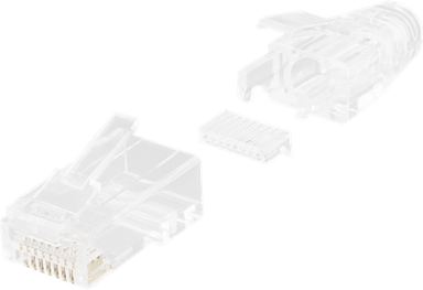Deltaco Stikforbindelse (Slim) CAT6a UTP RJ45 20-pak 