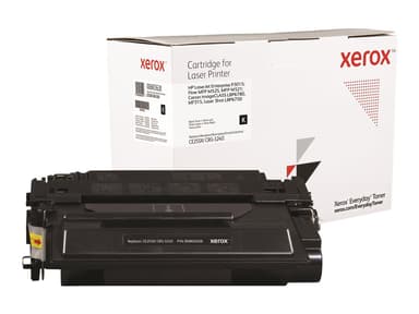 Xerox Everyday V�rikasetti Vaihtoehtona HP Musta 55X (CE255X) HC 