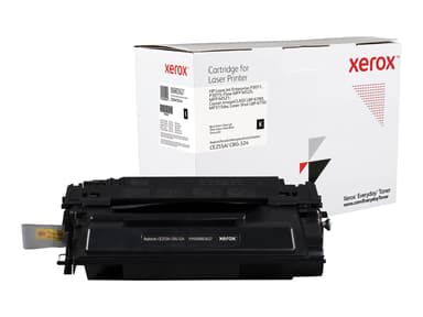 Xerox Everyday V�rikasetti Vaihtoehtona HP Musta 55A (CE255A) STD 