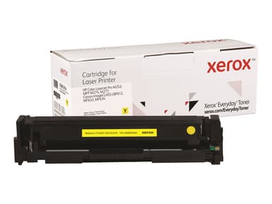 Xerox Everyday V�rikasetti Vaihtoehtona HP Keltainen 201X (CF402X) HC 