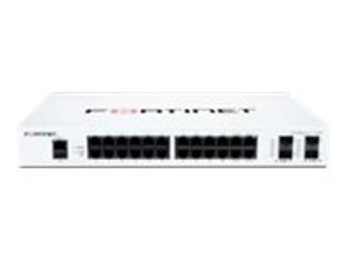 Fortinet FS-124F verkkokytkin Hallittu L2 Gigabit Ethernet (10/100/1000) 1U Valkoinen 