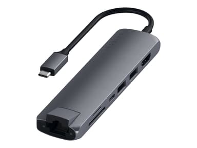 Satechi Slim Usb-c Muliports USB 3.2 Gen 1 (3.1 Gen 1) Type-C