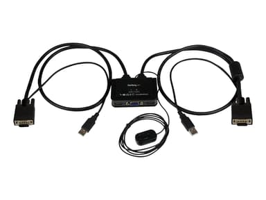 Startech 2 Port USB VGA Cable KVM Switch 