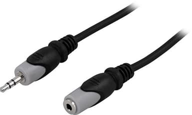 Deltaco AUDIO 3.5MM MALE - 3.5MM FEMALE 3m 3.5mm