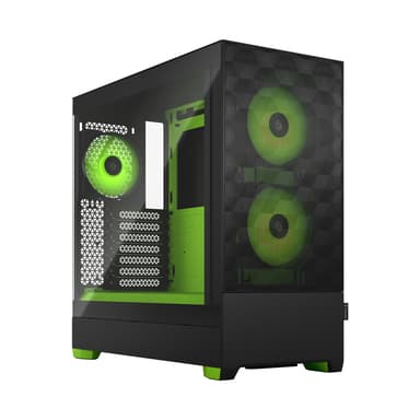 Fractal Design Pop Air Tower Sort, Grøn Tower Grøn Sort