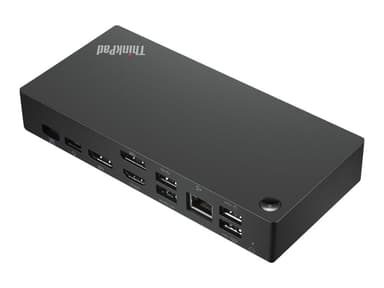 Lenovo ThinkPad Universal USB-C Smart Dock Koblet med ledninger (ikke trådløs) Thunderbolt 4 Sort Thunderbolt 4