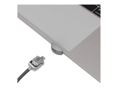 Maclocks Compulocks UNVMBPRLDG01 kabellås Sort, Rustfritt stål 