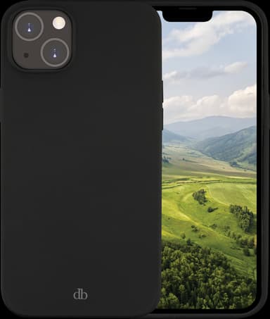 dbramante1928 Greenland 100% Återvunnen Plast iPhone 13, iPhone 14 Svart