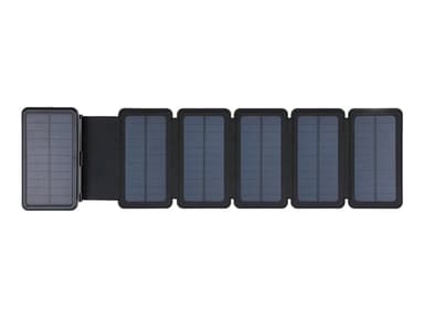 Sandberg Solar 6-Panel Powerbank 20000, 74mAh Musta