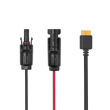 Ecoflow Kabel MC4 til XT60 Solpanel 5 m 