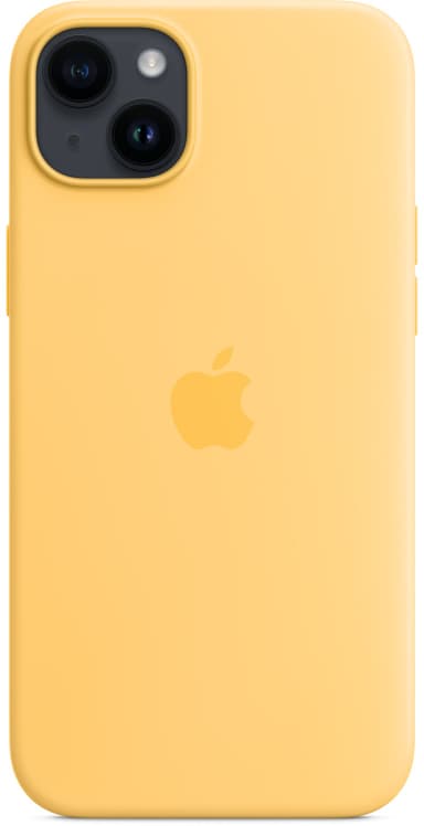 Apple Silicone Case With Magsafe iPhone 14 Plus Geel